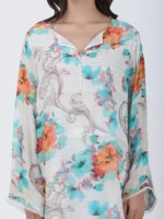 Blooming Dales Printed Long Tunic & Pant Set