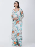 Blooming Dales Printed Long Tunic & Pant Set