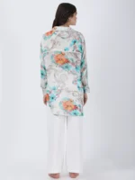 Blooming Paradise Printed Shirt With Long Sleeves