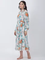 Blooming Paradise Printed Midi Dress