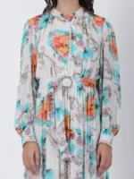 Blooming Paradise Printed Midi Dress