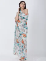 Blooming Paradise Printed Kaftan