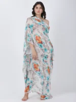Blooming Paradise Printed Kaftan