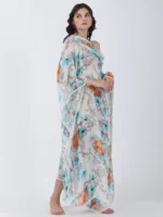Blooming Paradise Printed Kaftan