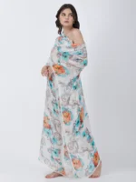 Blooming Paradise Printed Kaftan