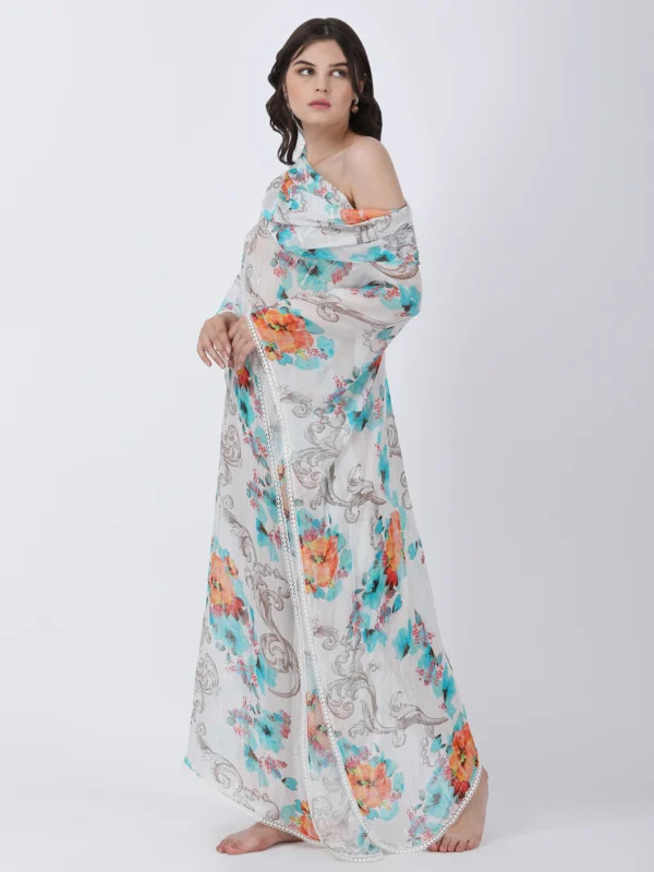 Blooming Paradise Printed Kaftan