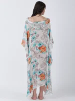 Blooming Paradise Printed Kaftan