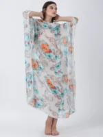 Blooming Paradise Printed Kaftan