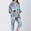 Coastal Floral Printed Box Shirt