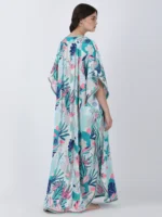 Coastal Floral Printed Kaftan