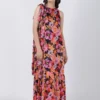 Wild Flower Printed Printed Sleeveless Maxi Dress