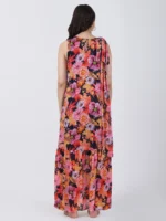 Wild Flower Printed Printed Sleeveless Maxi Dress