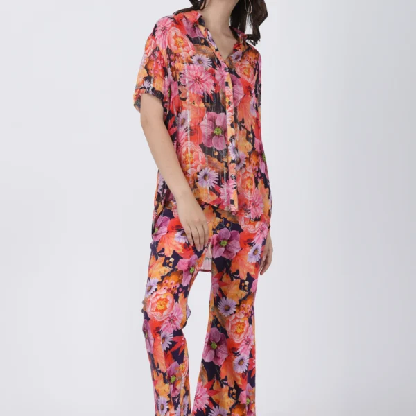Wild Flower Printed Shirt