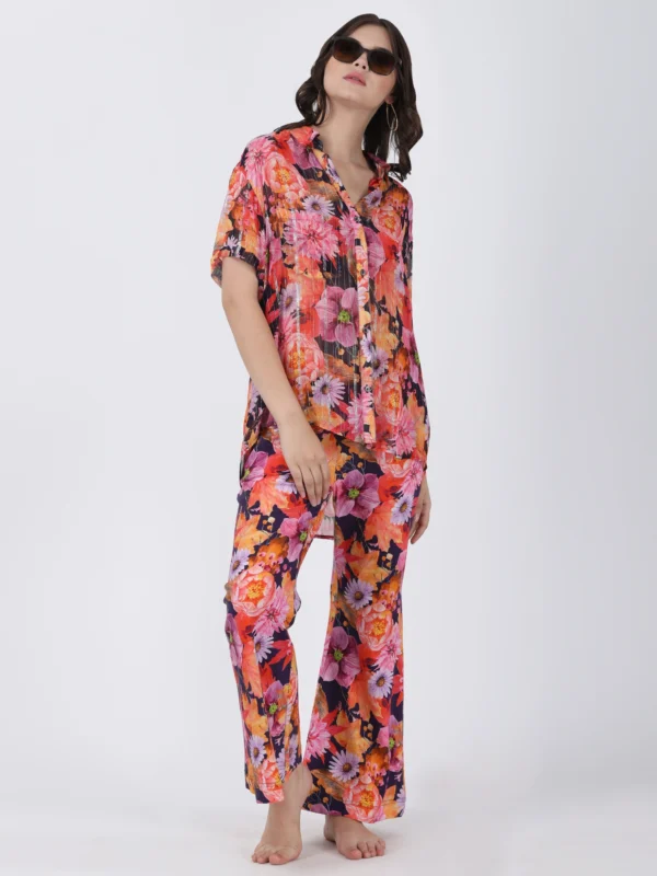Wild Flower Printed Shirt
