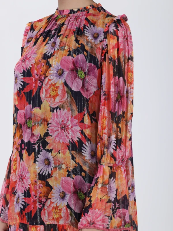 Wild Flower Printed Short Dress