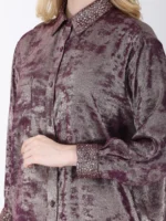 Berry Wine Fola Cord Set
