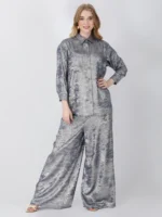 Grey Fola Cord Set