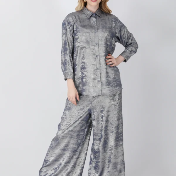 Grey Fola Cord Set