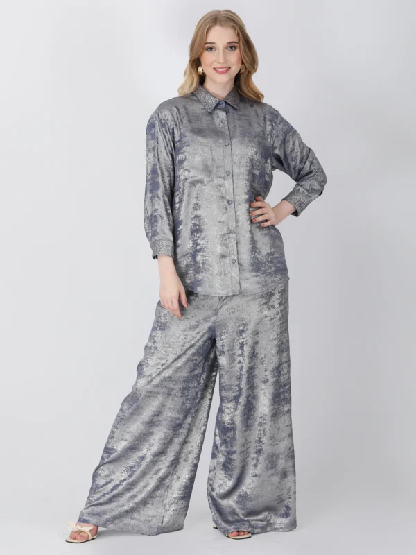 Grey Fola Cord Set