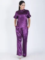 Obergine Cetim Cord Set