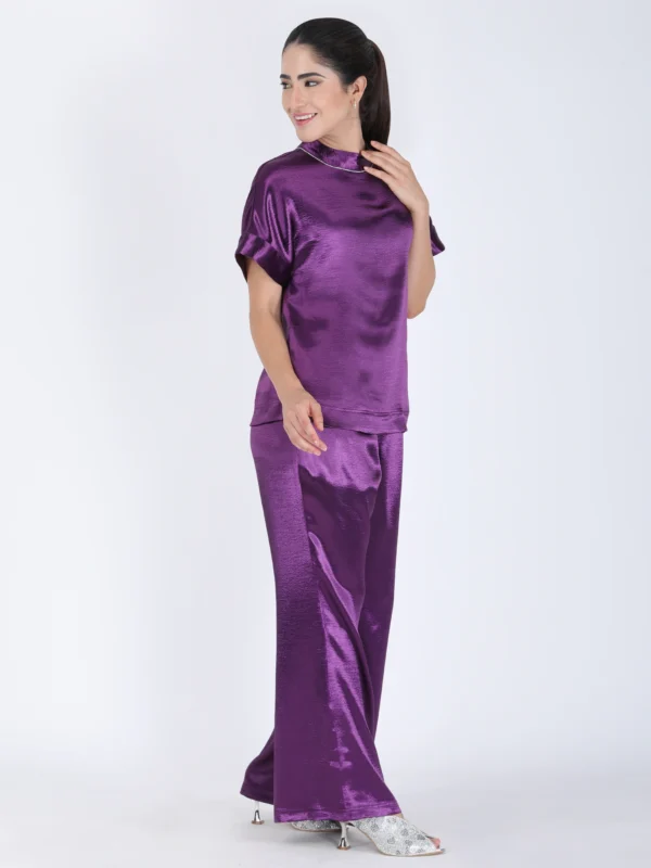 Obergine Cetim Cord Set
