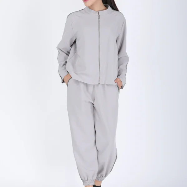 Pearl Grey  Pesado Cord Set