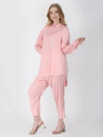 Blush Peach Brilho Tunic Set