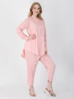 Blush Peach Brilho Tunic Set