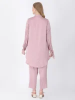 Old Rose Pink Brilho Tunic Set