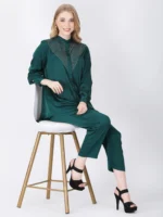 Emerald Green Contas Tunic Set