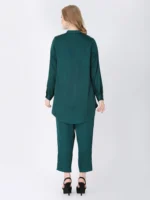 Emerald Green Contas Tunic Set