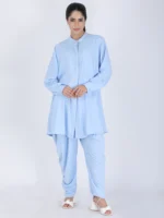 Baby Blue Macia Tunic Set