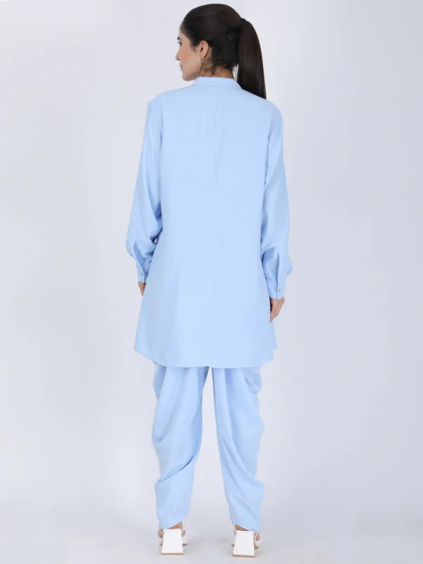 Baby Blue Macia Tunic Set