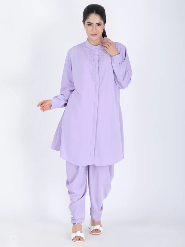 Lavender Macia Tunic Set