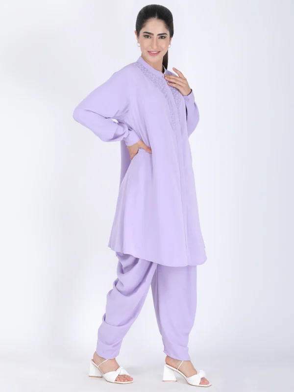Lavender Macia Tunic Set