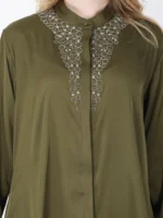 Olive Green Macia Tunic Set